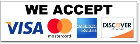 we accept credit card payments for hvac products and services